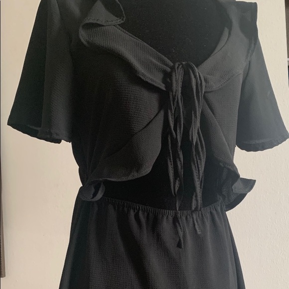 NWT PLT Cutout Frilly Tea Dress - Picture 3 of 3